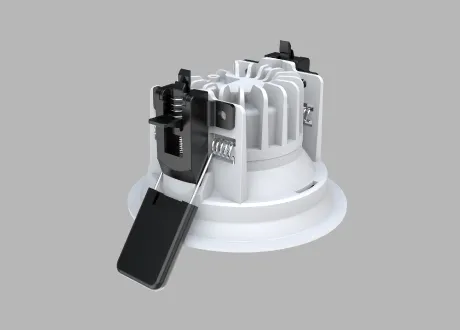 Aluminum die-cast housing with good heat dissipation