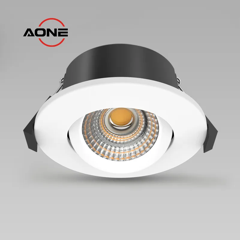 COB LED Downlight CRI.RA>92 128lm/W 5W-8W Fire Rated Dimmable DL92Pro