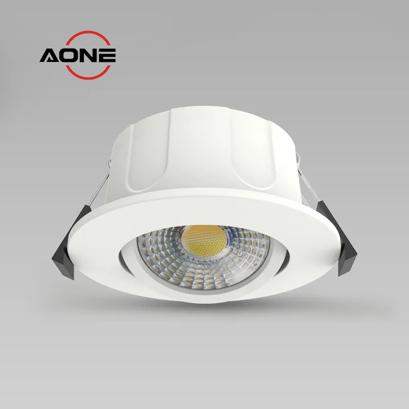 Ultra-thin Tiltable LED Downlight IP65 Dimmable DL164 SMD