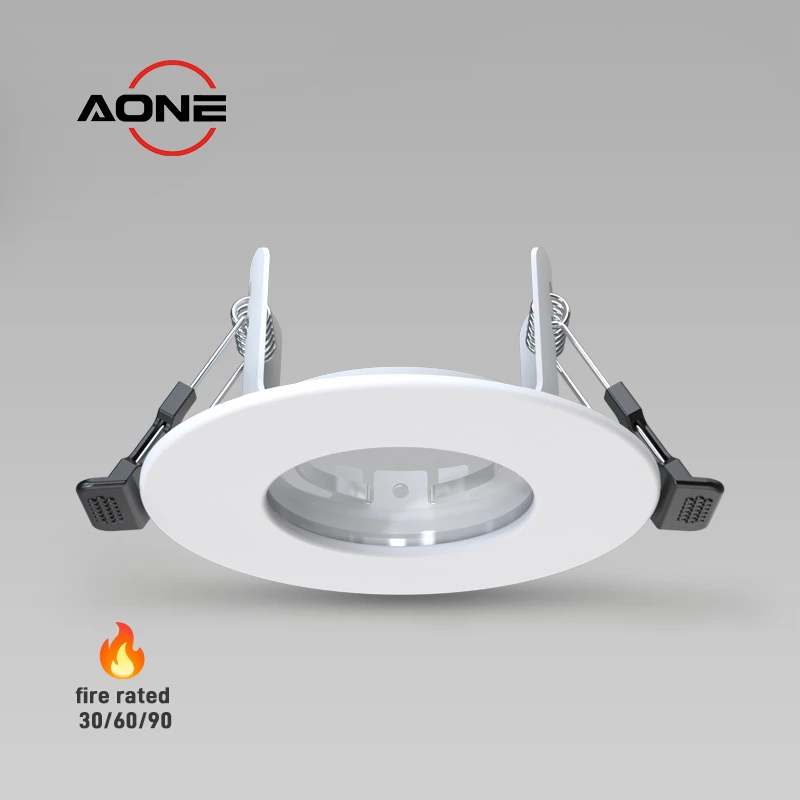IP65  Fire Rated Downlight Fitting 68mm Cutout Apply with LED module, GU10, MR66 DL154A
