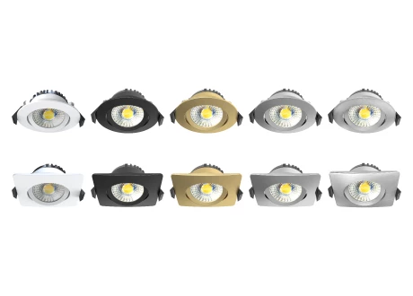 5 surface color white black brushed chrome brass