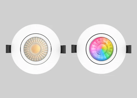 RGB CW WW Fire rated downlight