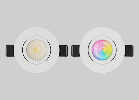 RGB CW WW Fire rated downlight