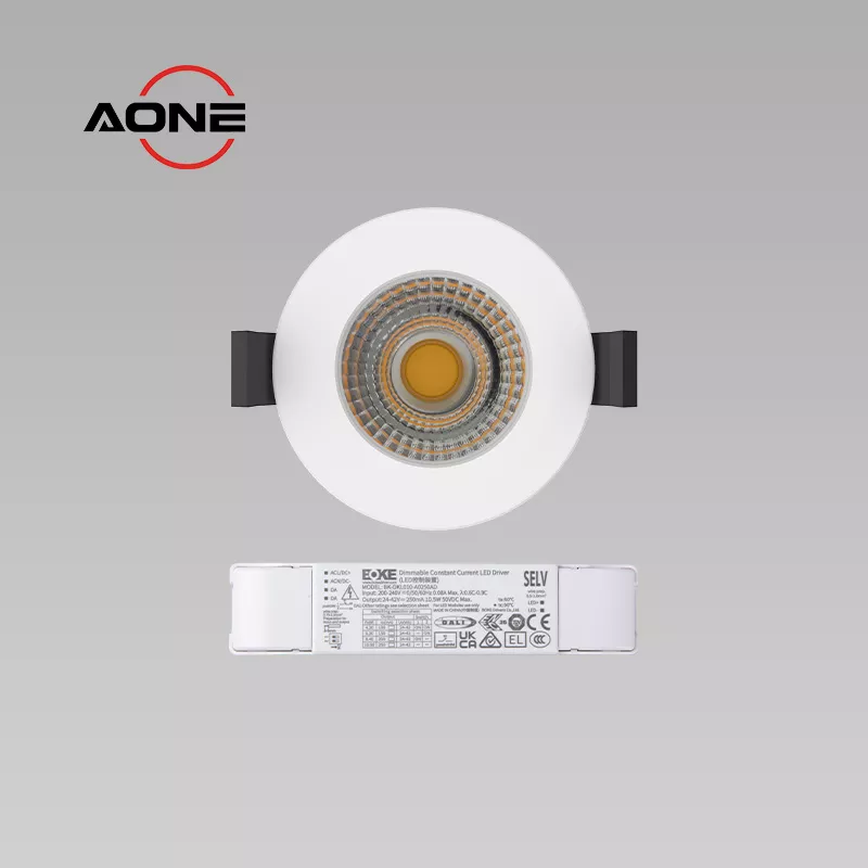 Small Aluminum Downlight Dia75mm